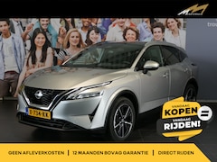 Nissan Qashqai - 1.3 MHEV Xtronic Tekna *1.800KG Trekgewicht* Panoramadak - Allseasons - Dakrails - Trekhaa