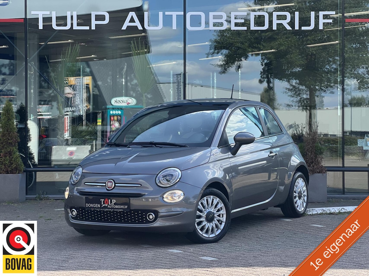 Fiat 500 - 1.0 Hybrid Dolcevita Airco Clima Cruise 1eEig Mooi! - AutoWereld.nl