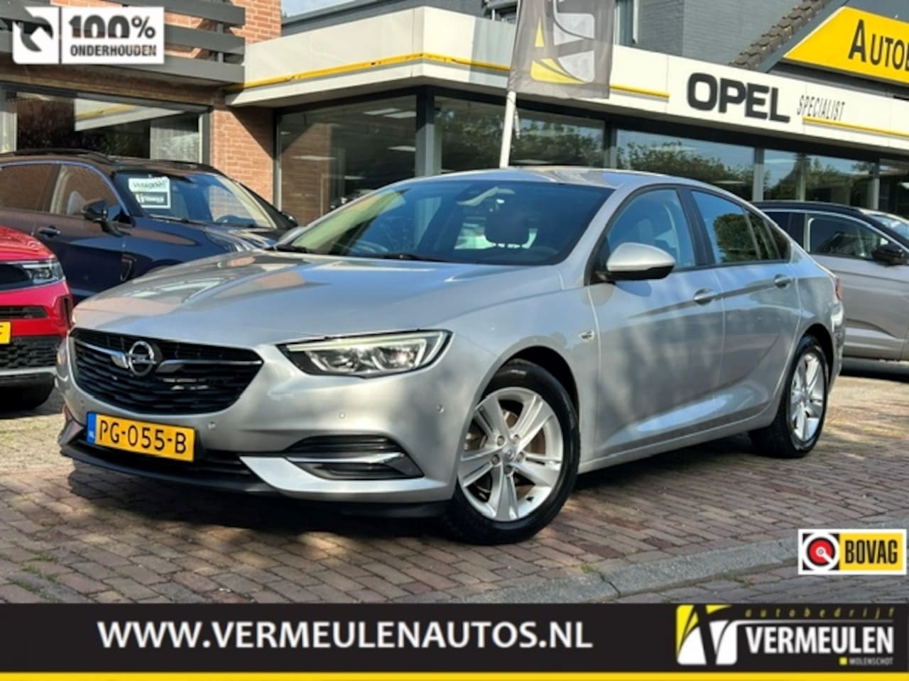 Opel Insignia Grand Sport - 1.5 Turbo 165PK Online Edition Automaat + 17"/ Navi/ Airco/ Cruise/ Camera/ CarPlay/ Park- - AutoWereld.nl