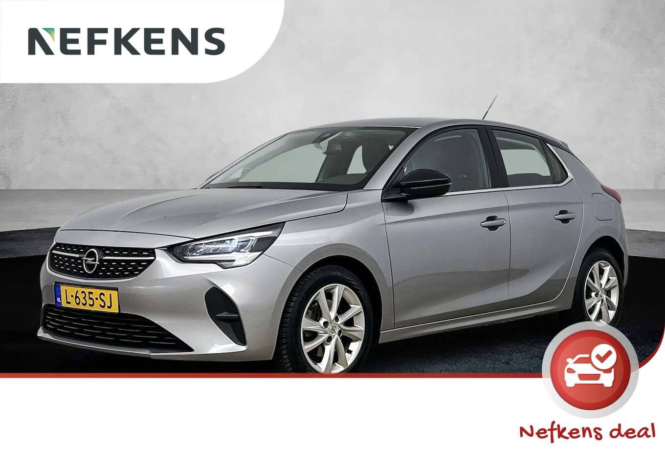 Opel Corsa - 1.2 Elegance | Parkeersensoren | Apple CarPlay | Cruise control | Lichtmetalen velgen | - AutoWereld.nl