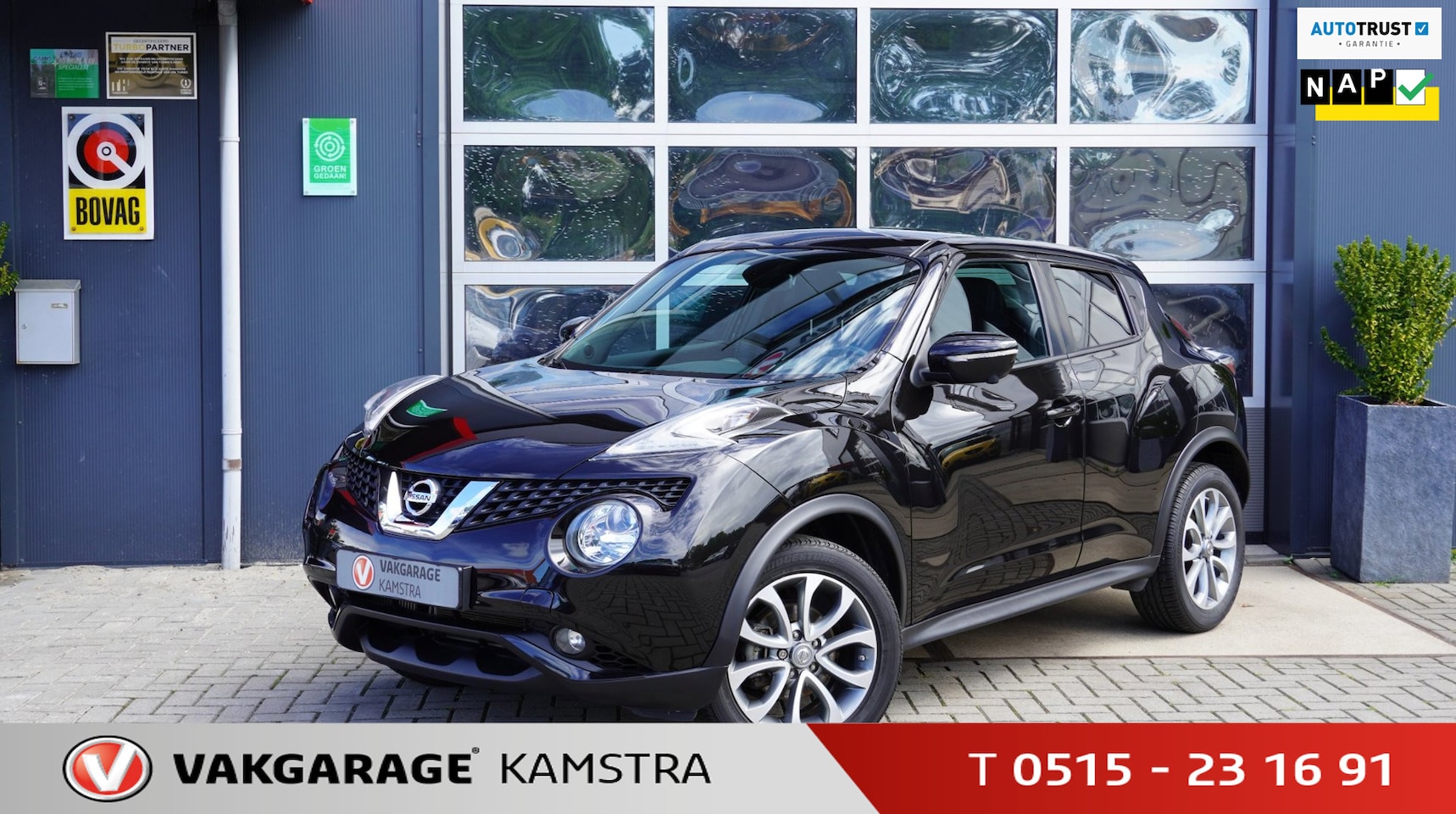 Nissan Juke - 1.2 DIG-T S/S Connect Edition NAV/trekhaak - AutoWereld.nl