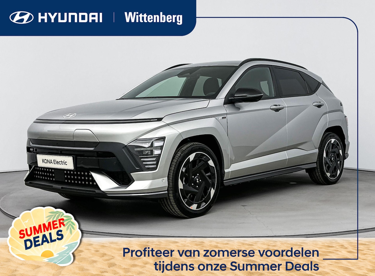 Hyundai Kona Electric - N Line 64.8 kWh | Apple Carplay/Android Auto | Lichtmetalen velgen 5-spaaks 19" N Line| Na - AutoWereld.nl