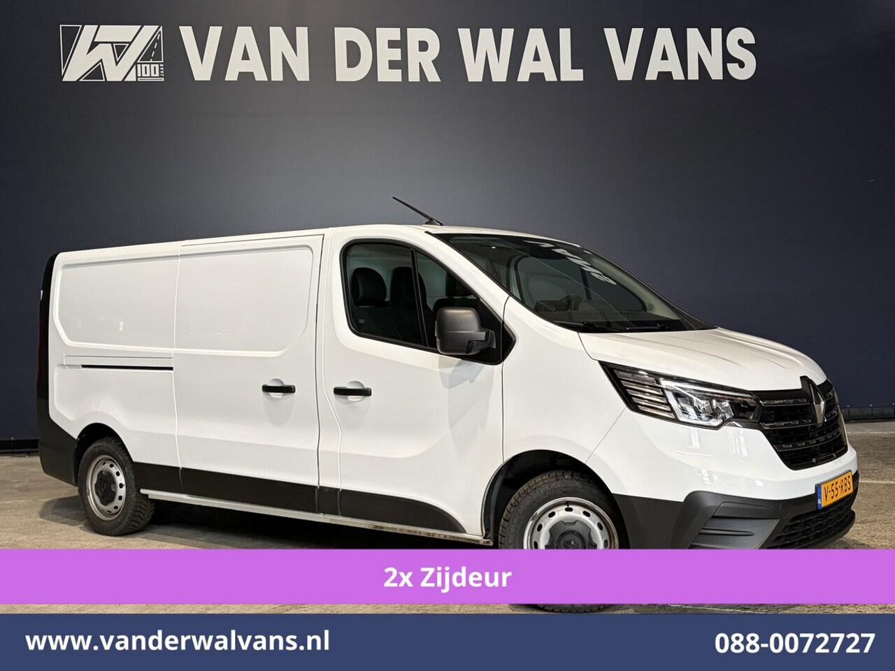 Renault Trafic - 2.0 Blue dCi 131pk L2H1 Euro6 Airco | 2x zijdeur | LED | Apple Carplay Cruisecontrol, Andr - AutoWereld.nl