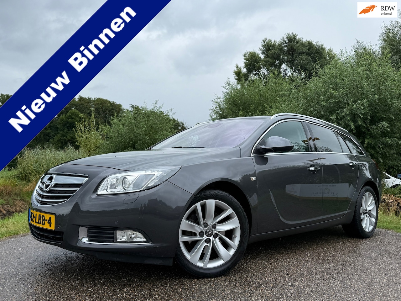 Opel Insignia Sports Tourer - 1.6 T Cosmo | Navi | H-Leder | 18" Velgen | Clima | Stoelverwarming | Trekhaak | PDC | Cru - AutoWereld.nl