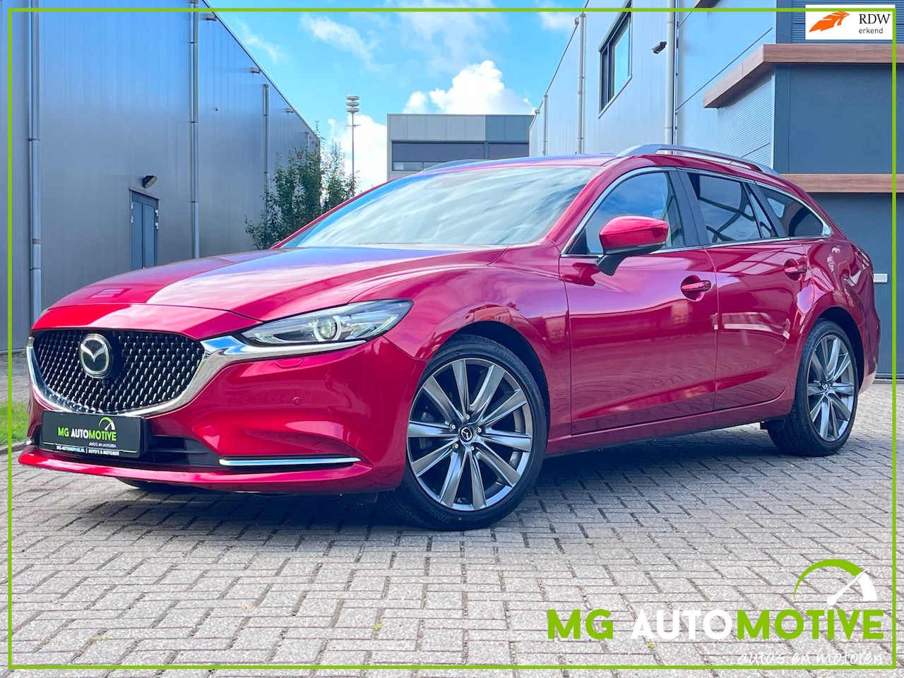 Mazda 6 Sportbreak - 2.0 SkyActiv-G 165 Signature | HUD | LED | BTW | Memory | 18.800 km!!! - AutoWereld.nl