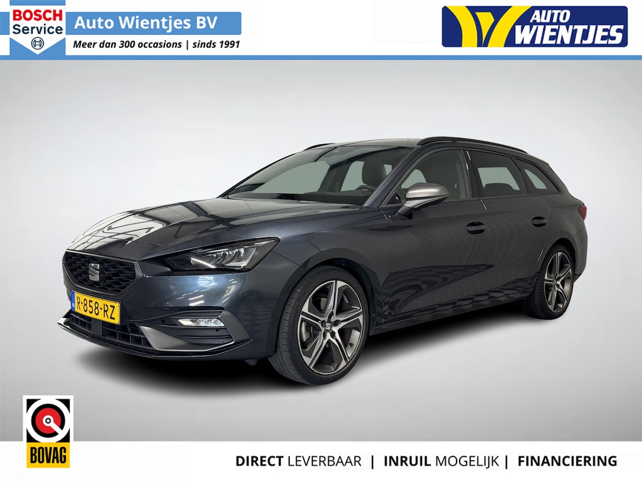 SEAT Leon Sportstourer - 1.0 eTSI DSG | FR Business | Navi | Trekhaak | Carplay - AutoWereld.nl