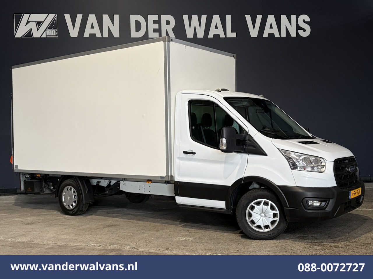 Ford Transit - 2.0 TDCI 161pk Bakwagen Laadklep Euro6 Airco | Cruisecontrol | Verwarmde voorruit Bijrijde - AutoWereld.nl