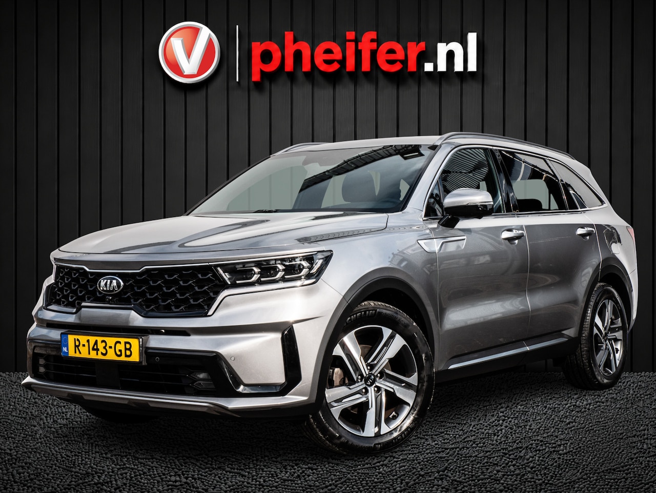 Kia Sorento - 1.6 T-GDI Plug-in Hybrid 266pk 4WD DynamicPlusLine Trekhaak/ Lederen int./ Stuur+stoelverw - AutoWereld.nl