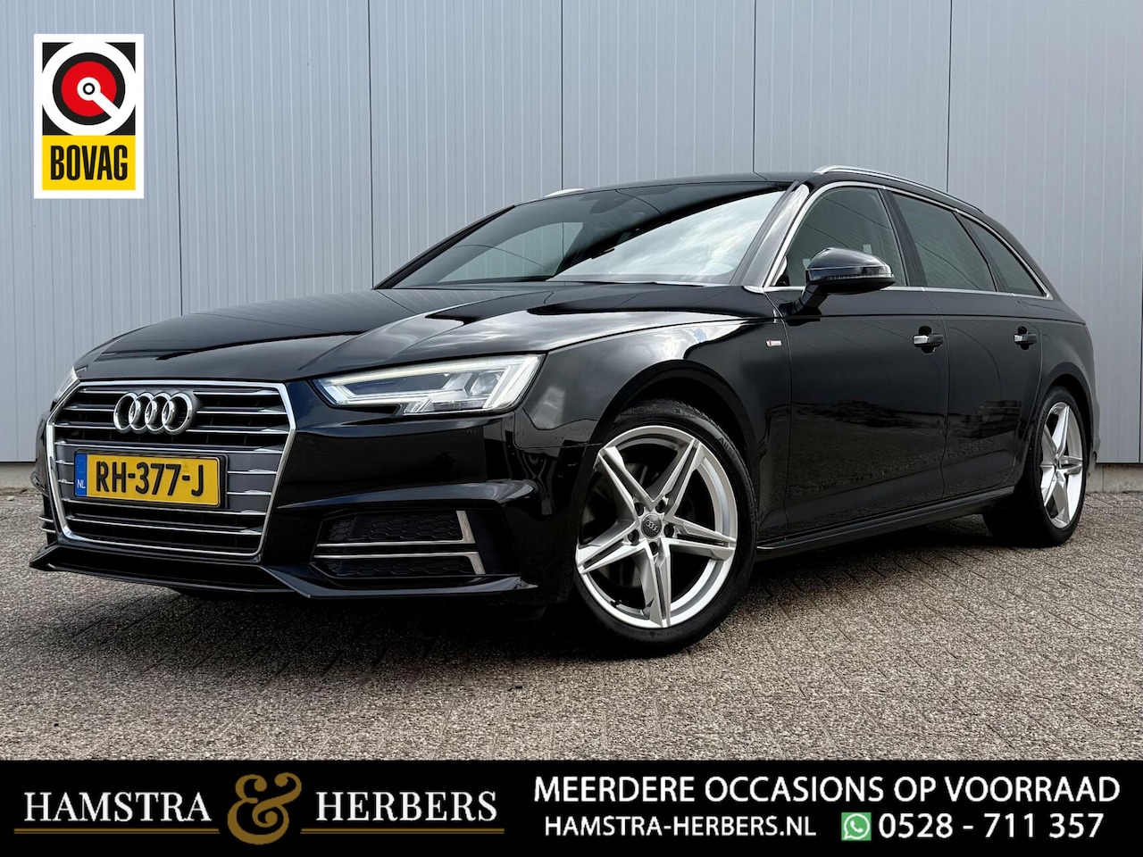 Audi A4 Avant - 1.4 TFSI Sport S line edition automaat zwart - AutoWereld.nl