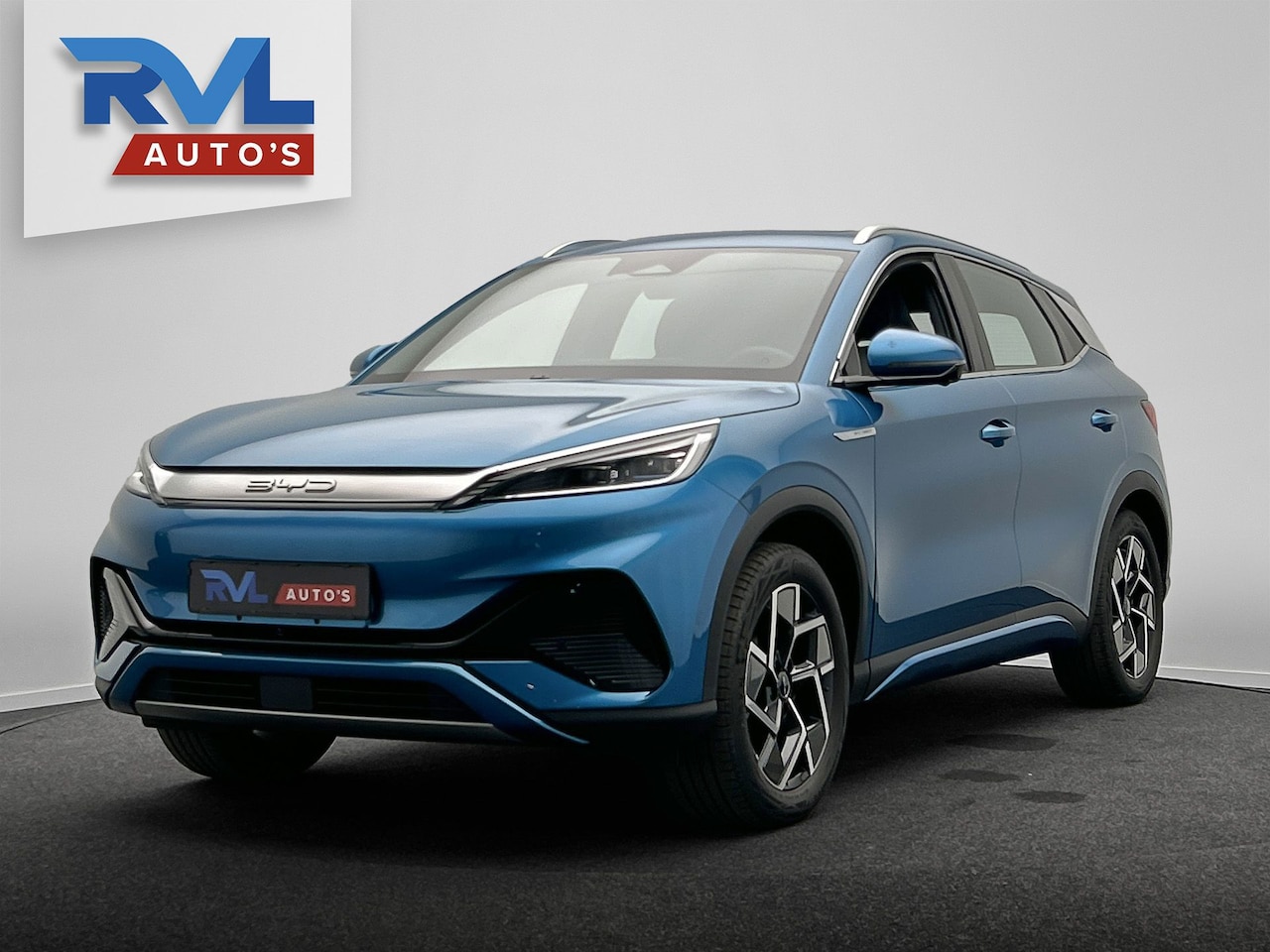 BYD Atto 3 - Design 60 kWh |*55 STUKS* | 204 PK | Pano/dak | Adapt/Cruise/Control | Leder/Beige/Blauw | - AutoWereld.nl
