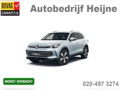 Volkswagen Tiguan - 1.5 204PK eHybrid SPORT ELEGANCE 360° CAMERA/HARMAN/LEDER/TREKHAAK fabrieksgarantie 2030