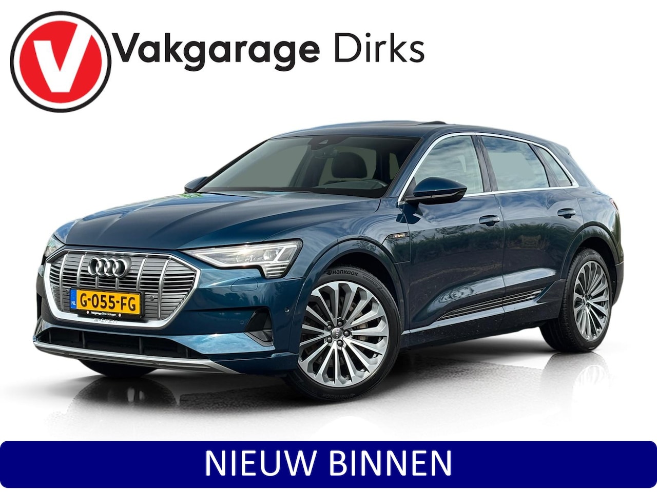Audi e-tron - E-tron 55 Quattro 95 kWh S-Line ✅ Pano ✅ B&O ✅ ACC - AutoWereld.nl