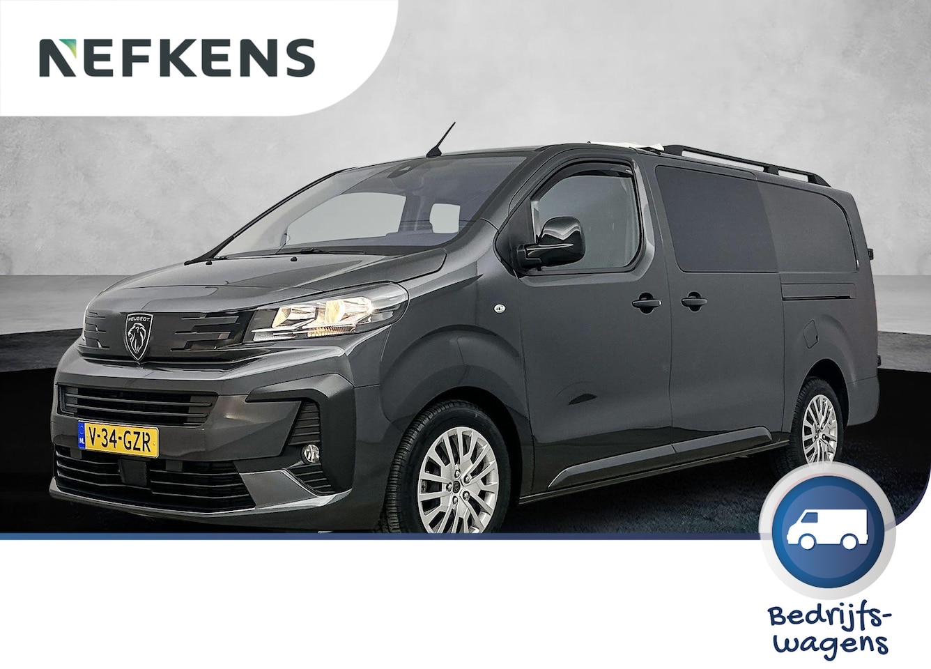 Peugeot Expert - 180 pk DC L2 DUBBEL CABINE | Navigatie | CarPlay | Camera | Lederen Bekleding - AutoWereld.nl