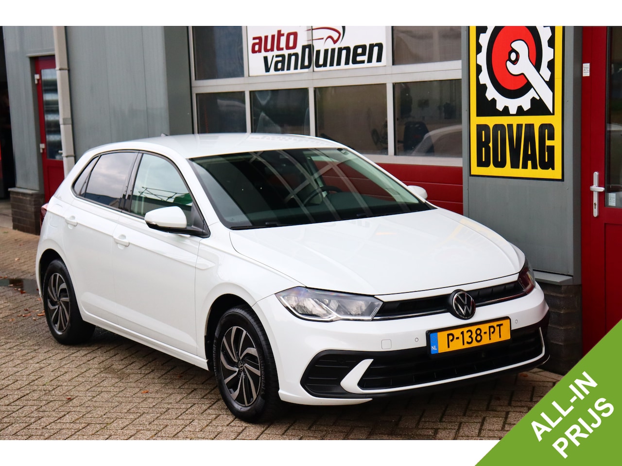 Volkswagen Polo - 1.0 TSI Life Business O.a: Stoelverw, ACC, Clima, Navi, PDC, Carplay, Etc. All-in prijs! - AutoWereld.nl
