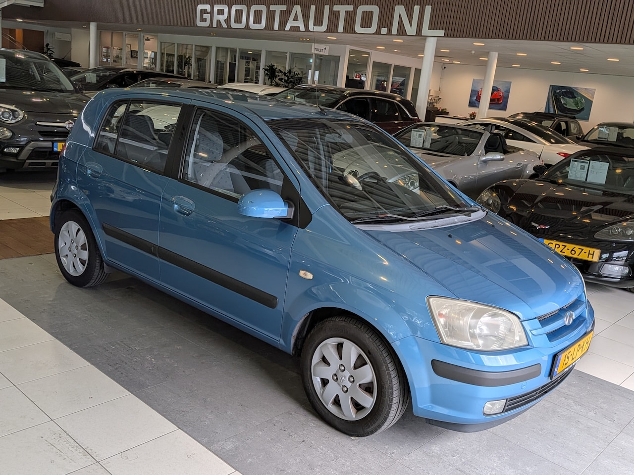Hyundai Getz - 1.3i GLS Airco, Stuurbekrachtiging - AutoWereld.nl