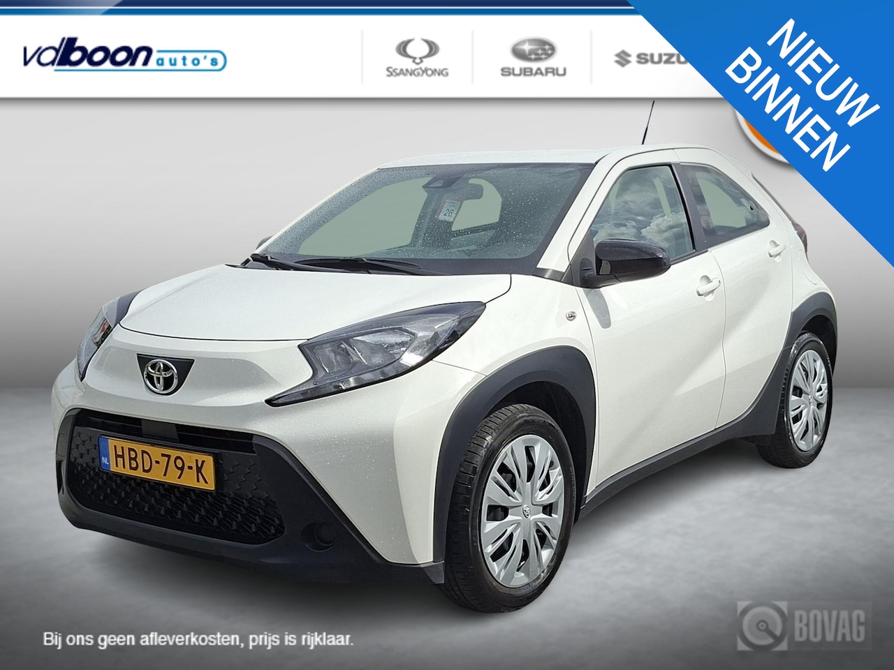 Toyota Aygo X - 1.0 VVT-i MT Play NL-auto | CAMERA | CRUISE | rijklaarprijs !! - AutoWereld.nl