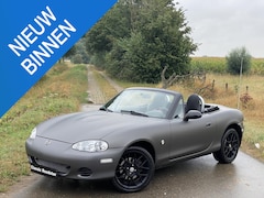 Mazda MX-5 - NBFL 1.6i 110PK UNPLUGGED, MATZWART, 1STE EIGENAAR