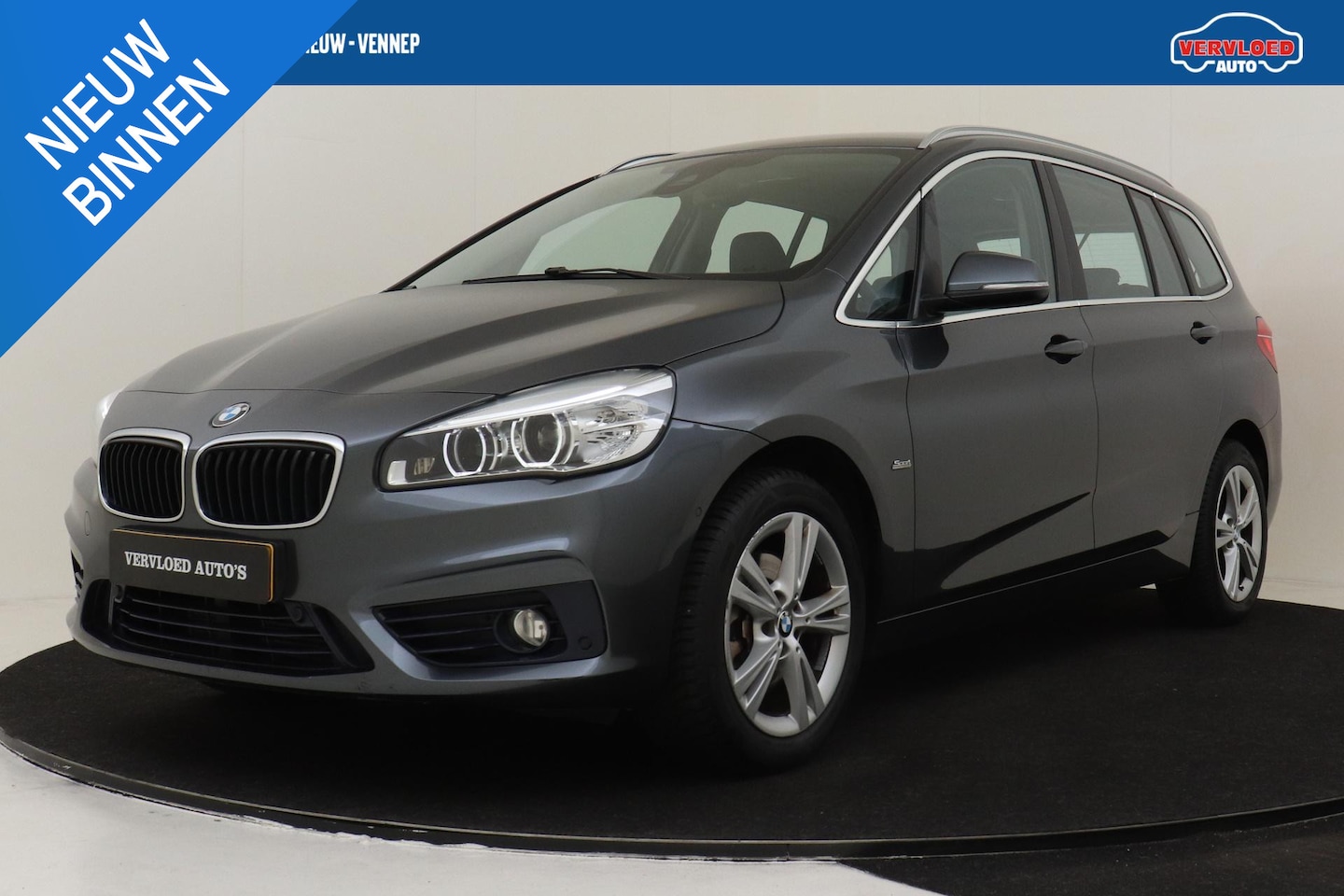 BMW 2-serie Gran Tourer - 218I 7P. HIGH EXECUTIVE -HIFI|LEDER|SPORTSTOELEN|HEAD-UP DISP.|CAMERA|STOELVERW.|CHROME|EL - AutoWereld.nl