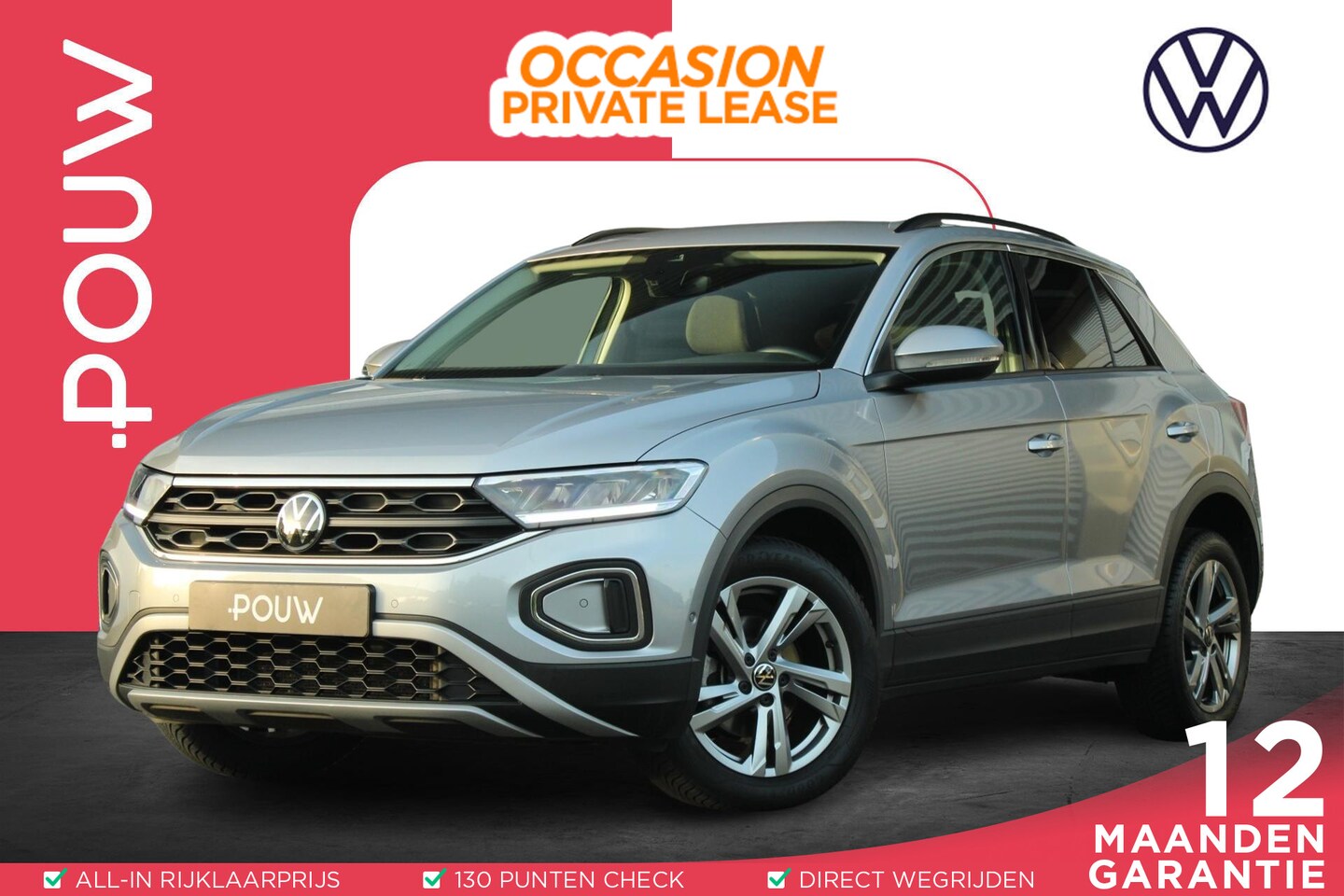 Volkswagen T-Roc - 1.0 TSI 110pk Life 75 Edition | Allseason Banden | Apple CarPlay & Android Auto | Active I - AutoWereld.nl
