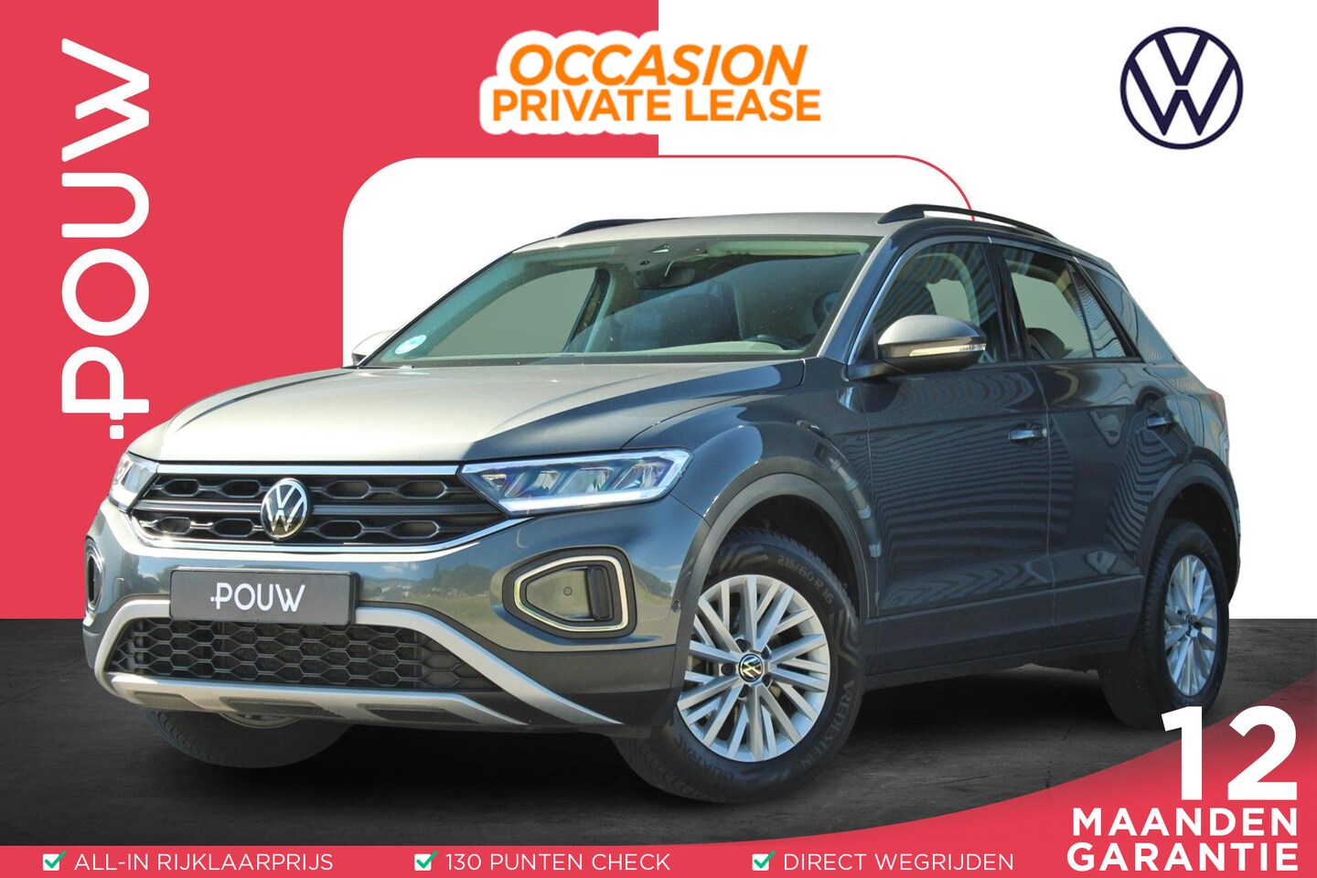 Volkswagen T-Roc - 1.0 TSI 115pk Life | Allseasonbanden | Climatronic | Apple CarPlay & Android Auto - AutoWereld.nl