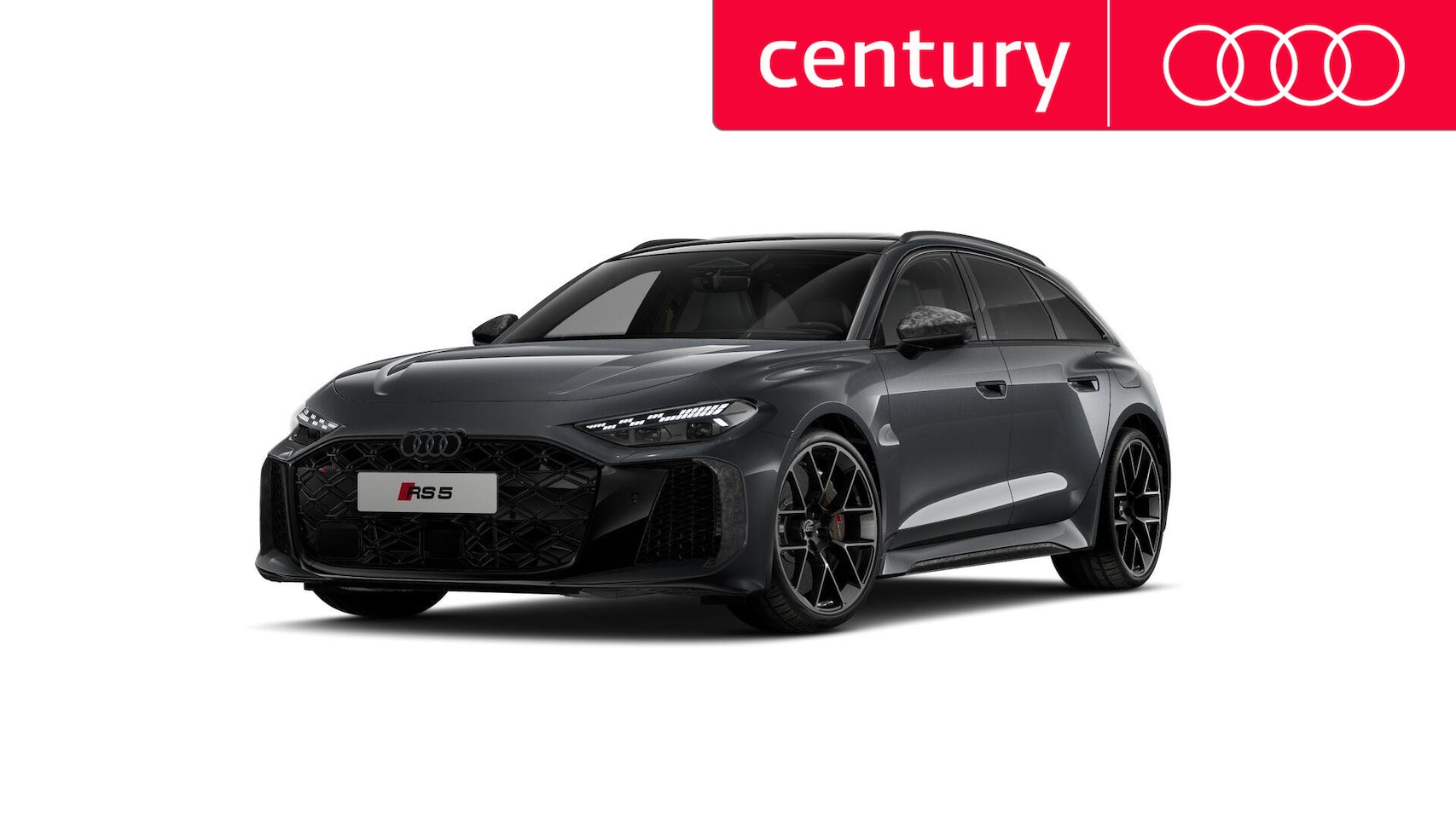 Audi RS5 - Avant RS 5 e-hybrid quattro | KERAMISCH brons | PANO | groen stiksel | - AutoWereld.nl