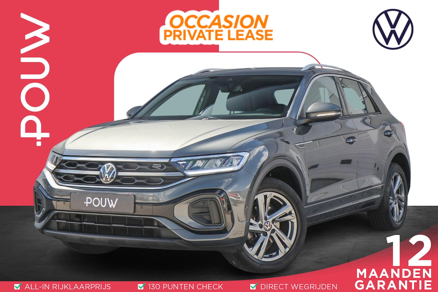Volkswagen T-Roc - 1.0 TSI 110pk R-Line | App Connect | Achteruitrijcamera | Cruise Control - AutoWereld.nl