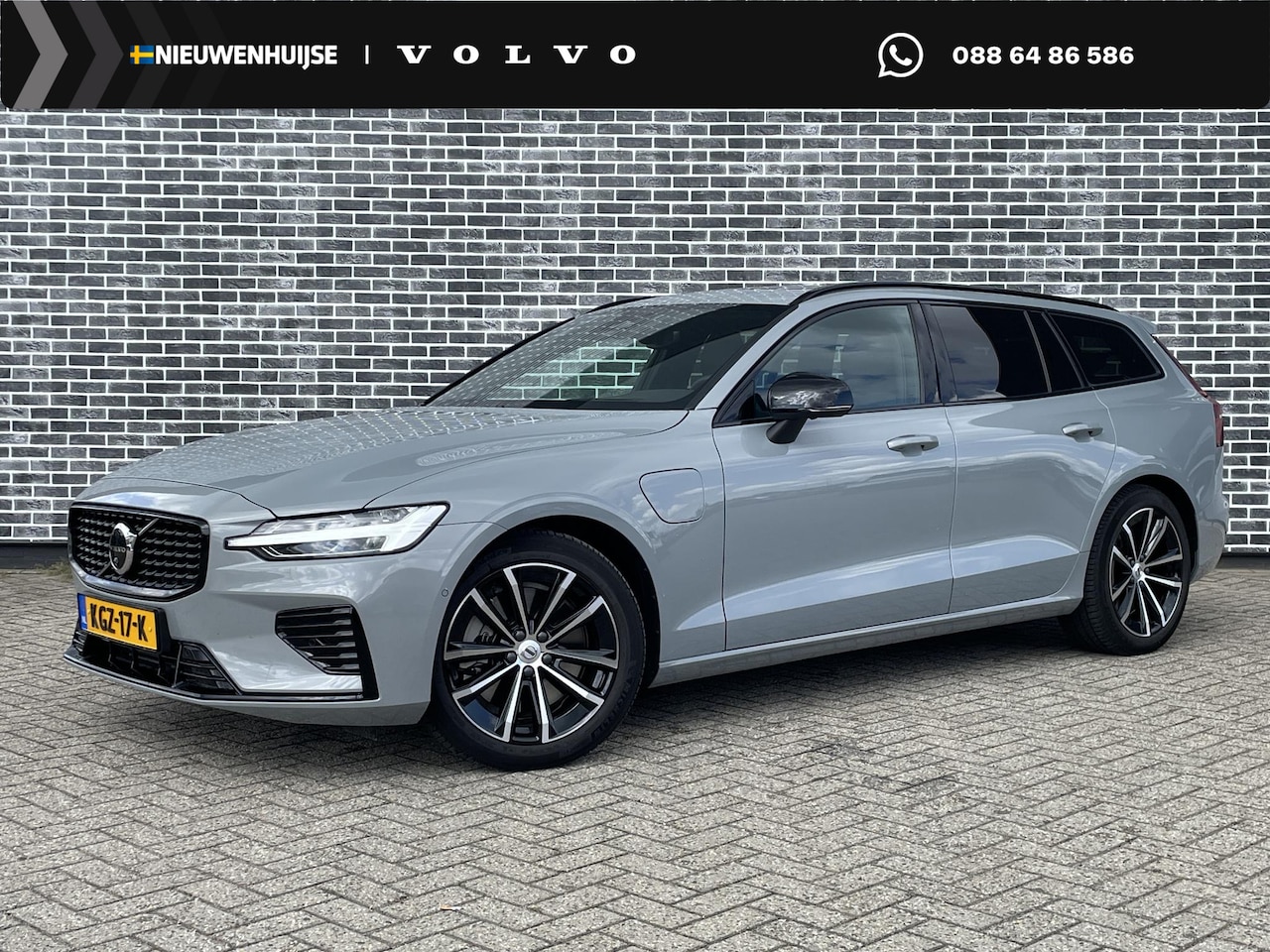 Volvo V60 - 2.0 T8 Plug-in hybrid AWD Plus Dark - AutoWereld.nl