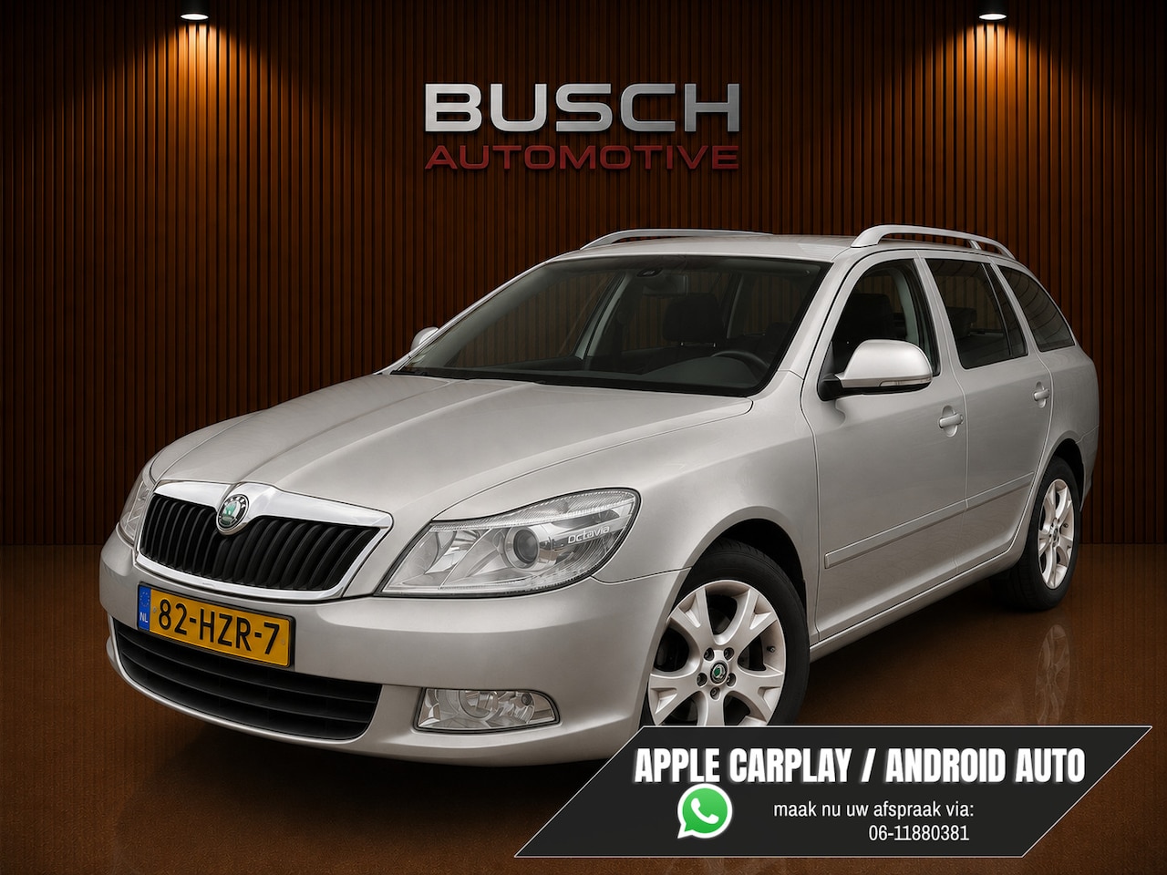 Skoda Octavia Combi - 1.8 TSI Elegance AUTOMAAT DSG | TREKHAAK - AutoWereld.nl
