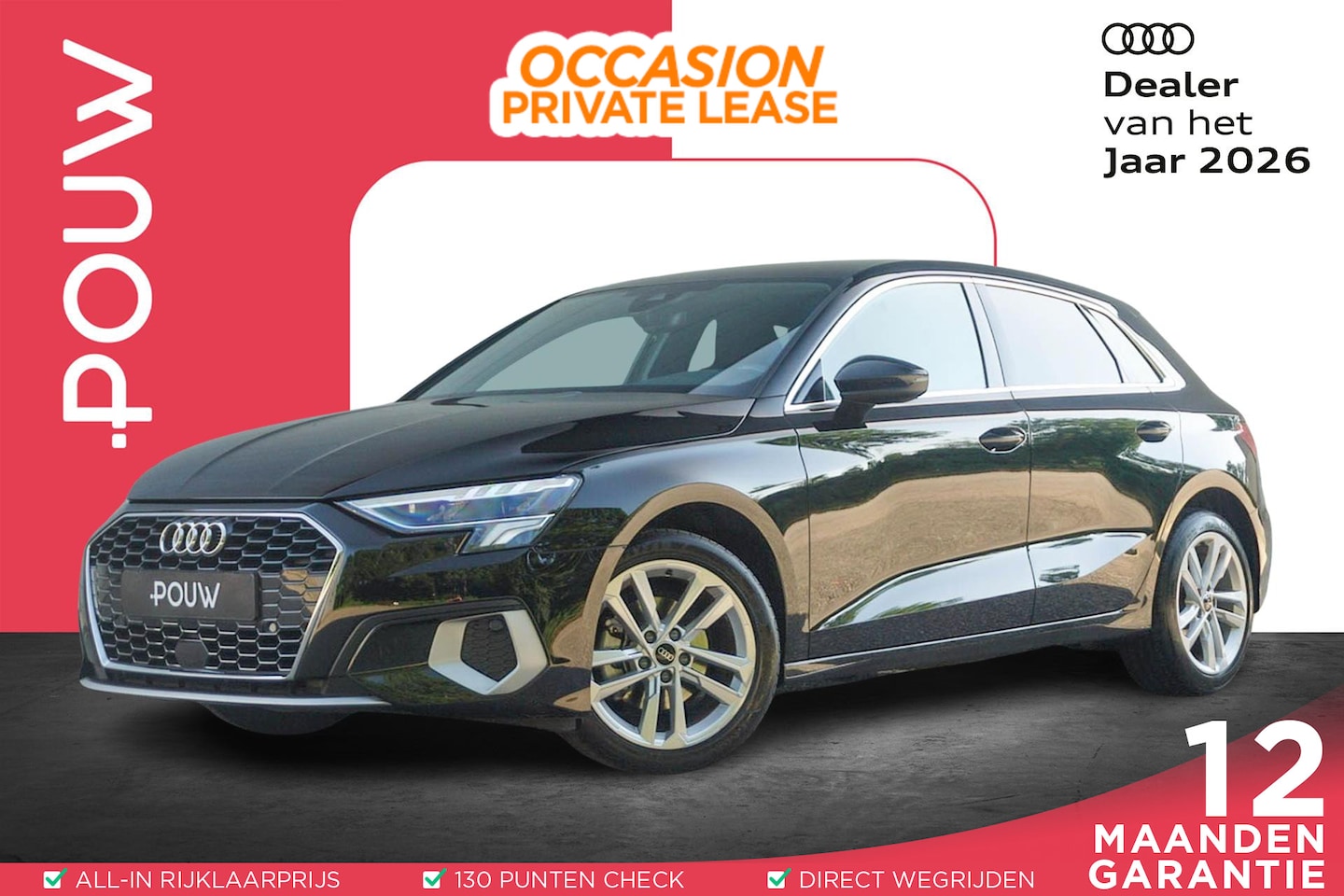 Audi A3 Sportback - 30 TFSI 110pk S-tronic Advanced Edition | Smartphone Interface | Lichtpakket | Navigatie | - AutoWereld.nl