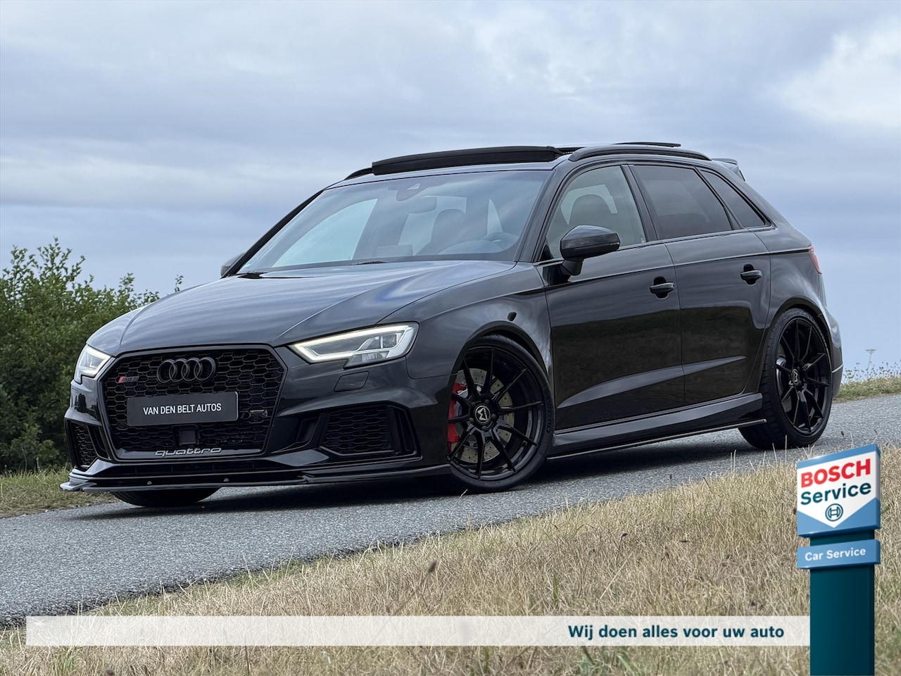 Audi RS3 - 2.5 TFSI 620PK HGP Quattro / Pano / KW Schroefset / R8 Stuur / 19* Motec / Full Maxton / W - AutoWereld.nl