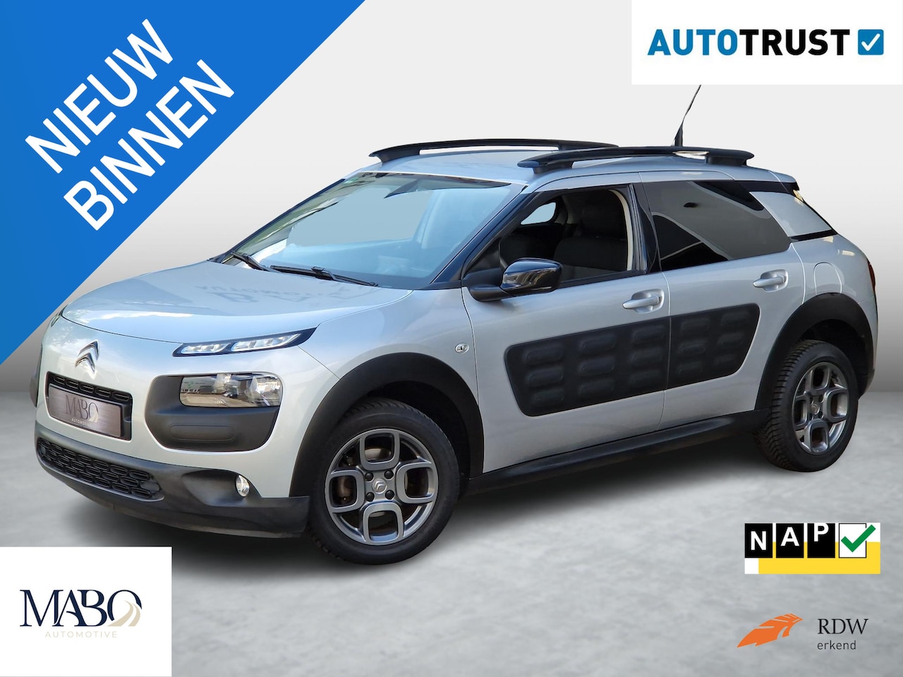 Citroën C4 Cactus - 1.2 PureTech Shine D.Riem v.v.| Dealer.onderh.|Camera|Navi|Rijklaar - AutoWereld.nl