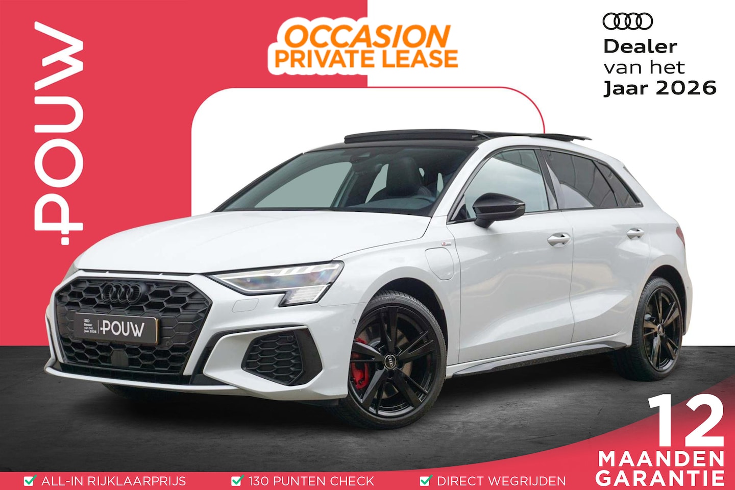 Audi A3 Sportback - 45 TFSIe 245pk PHEV S edition Competition | SoH 92% | Panoramadak | Keyless | Camera | Mat - AutoWereld.nl