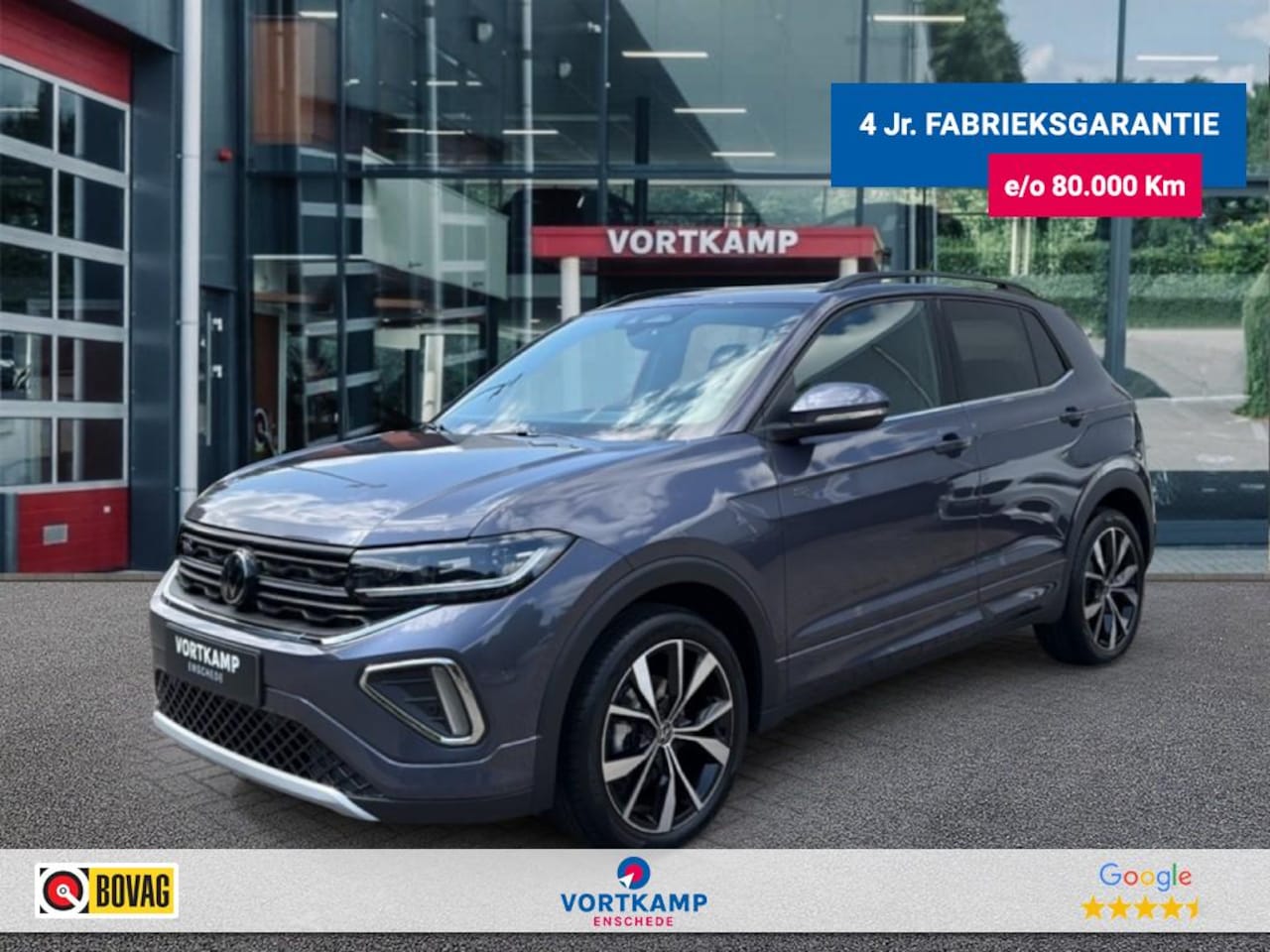 Volkswagen T-Cross - 1.5 TSI DSG R-LINE AFN.TREKHAAK/CAMERA/ACC/STOELVERW/CARPLAY - AutoWereld.nl