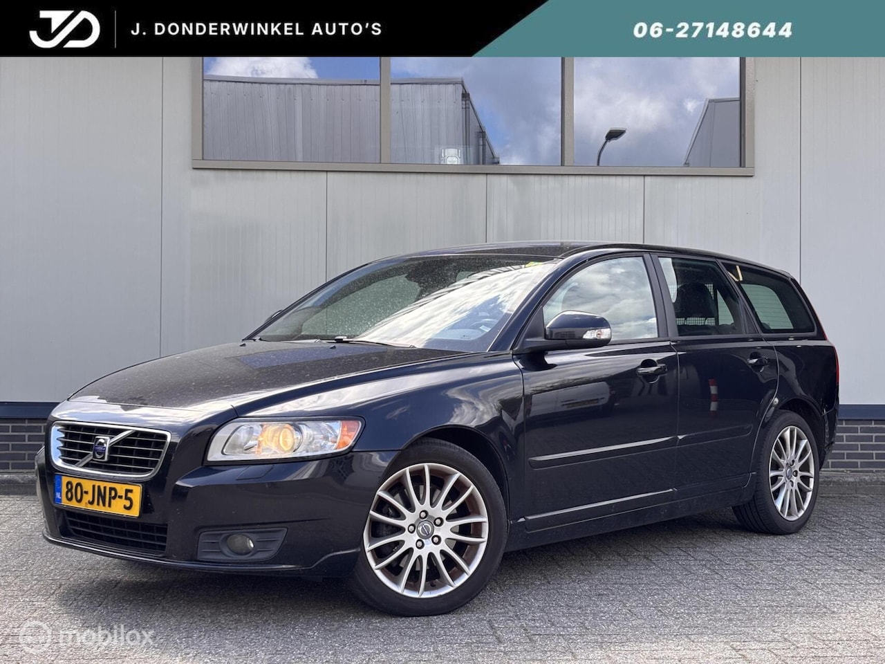 Volvo V50 - 2.4i 170PK AUTOMAAT Clima Cruise Leder 2009 - AutoWereld.nl