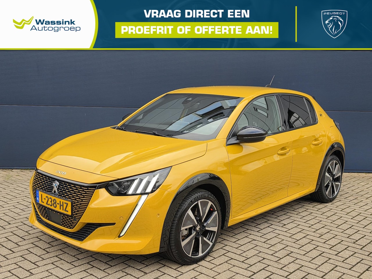 Peugeot e-208 - EV GT 350 50 kWh 136pk | Navigatie | Parkeersensoren | 93% SOH | Camera | Apple Carplay | - AutoWereld.nl