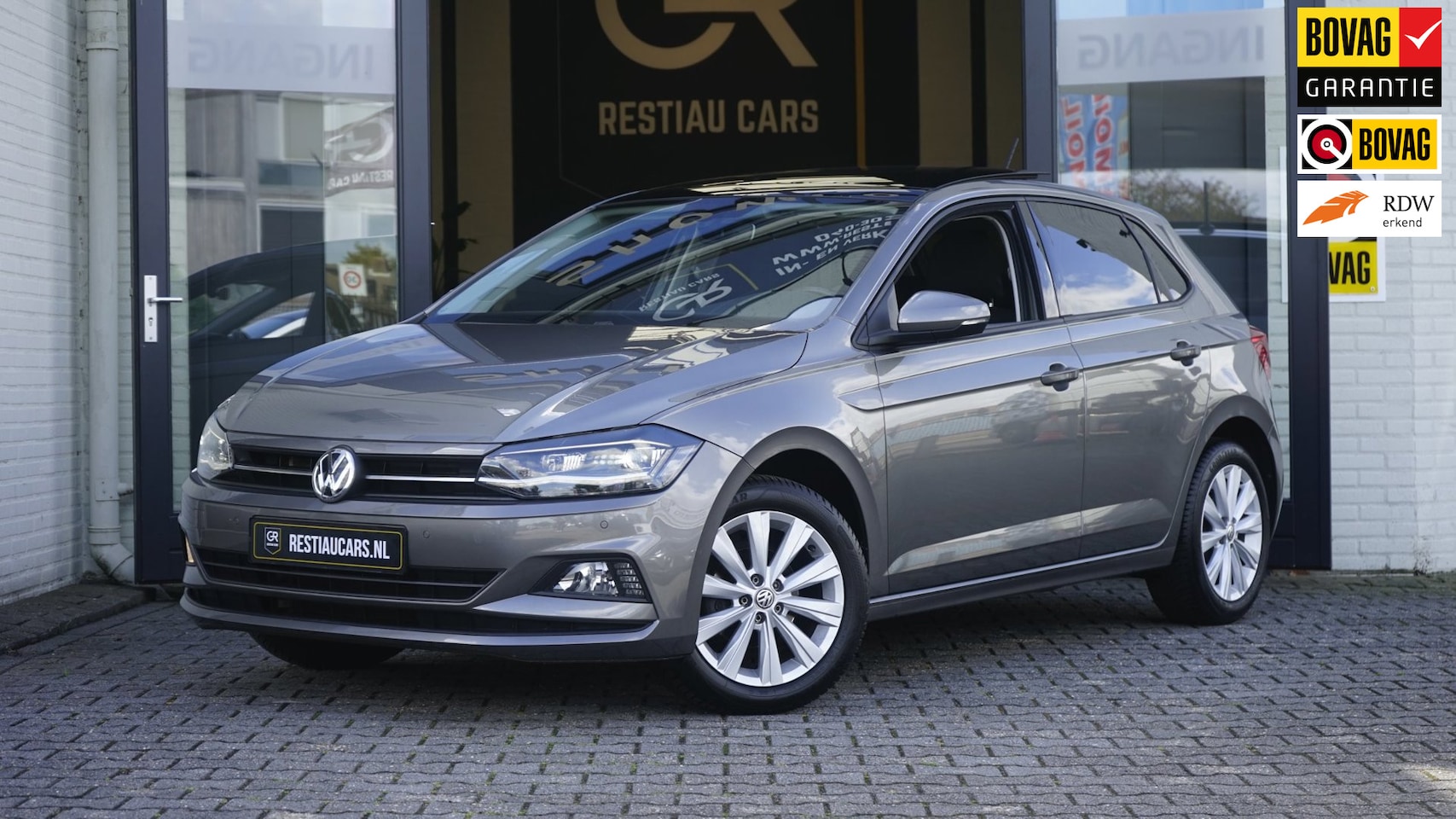 Volkswagen Polo - 1.0 TSI AUTOMAAT|ACC|CAMERA|CLIMA|FULL LED|NAVIGATIE|PANORAMA|STOELVERWARMING - AutoWereld.nl