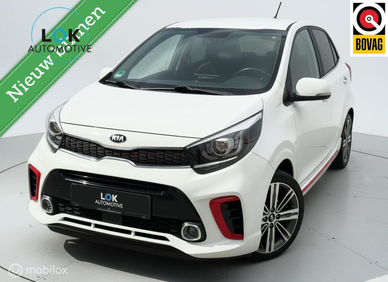 Kia Picanto - 1.2 CVVT GT-Line LED|LEDER|CAMERA|STOELVERW| - AutoWereld.nl