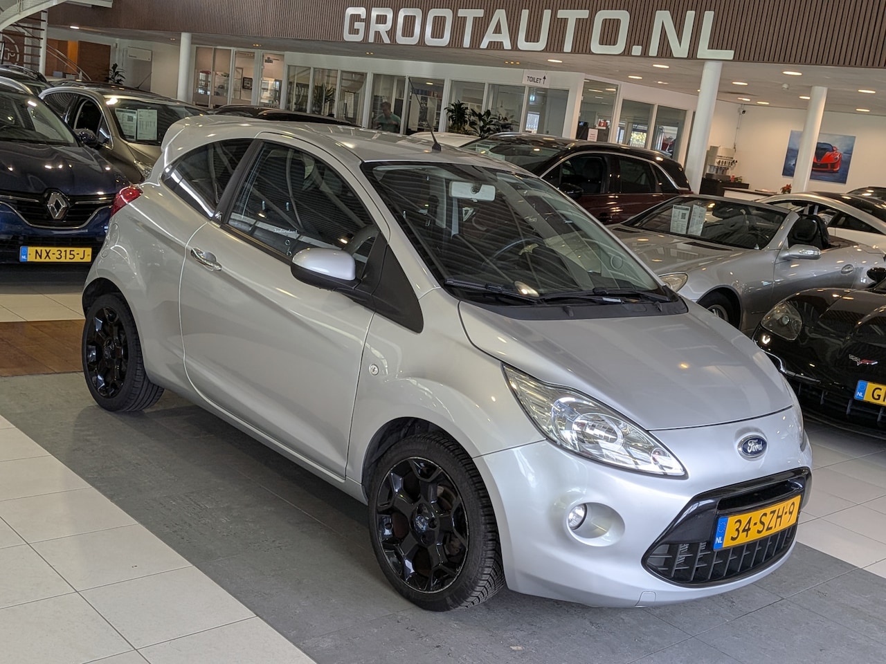 Ford Ka - 1.2 Metal start/stop Airco, Stuurbekrachtiging - AutoWereld.nl
