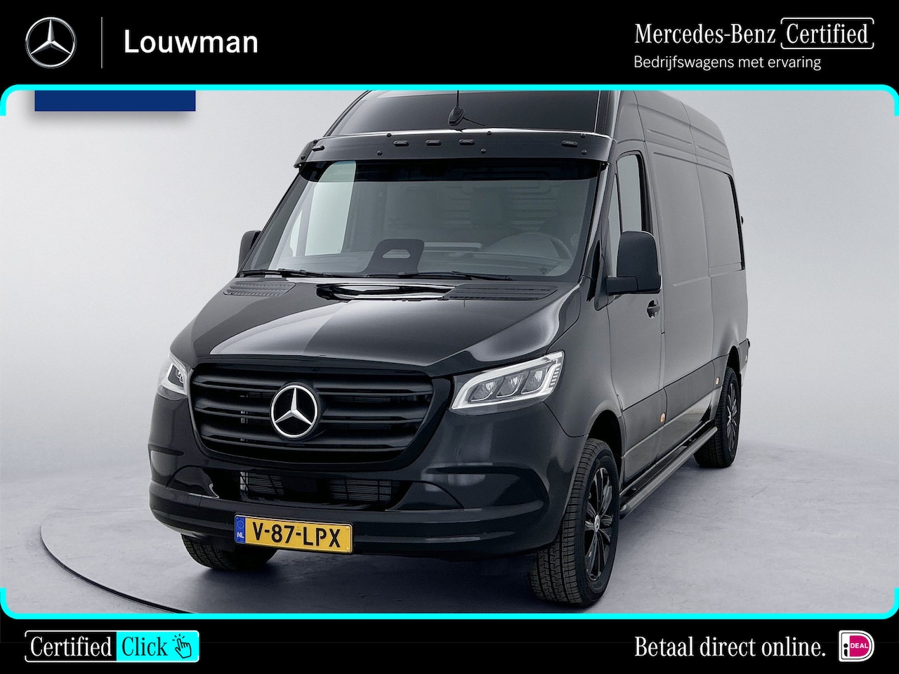 Mercedes-Benz Sprinter - 317 CDI L2H2 30 JAAR EDITION Leder Vanstep Trekhaak 3500kg Navigatie Led MAK Safari Trekha - AutoWereld.nl