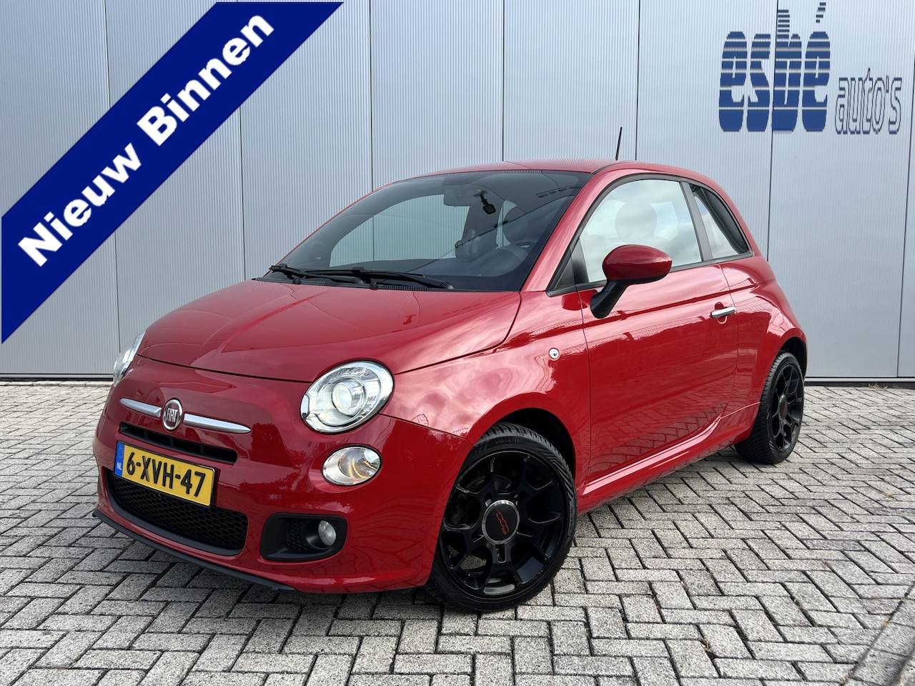 Fiat 500 - 0.9 TwinAir Turbo 500S SPORT Leer Clima Control Xenon Lm Velgen Bleutooth Interscope Audio - AutoWereld.nl