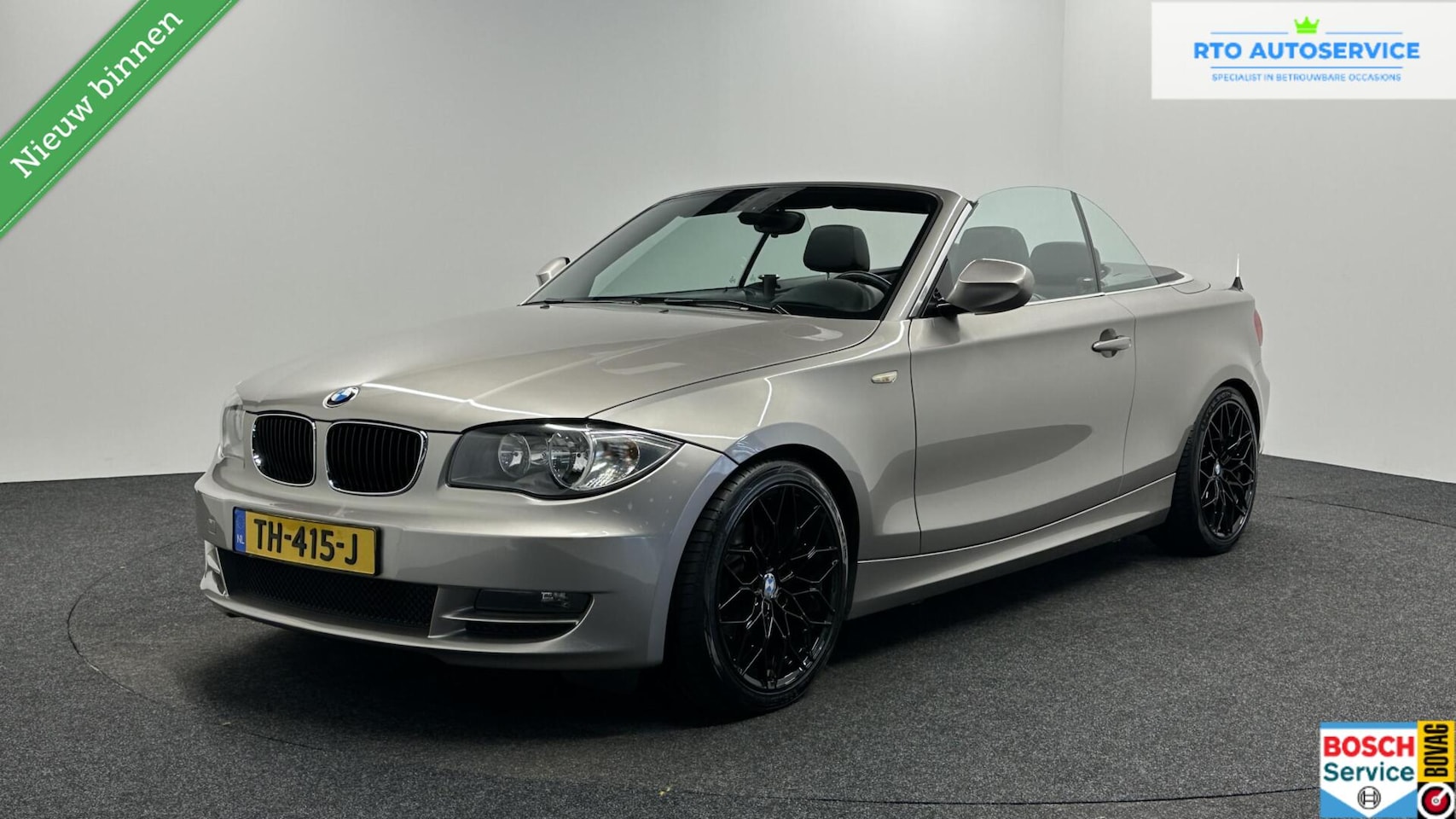BMW 1-serie Cabrio - 118i High Executive LEER ECC CRUISE LM 114000 KM. - AutoWereld.nl