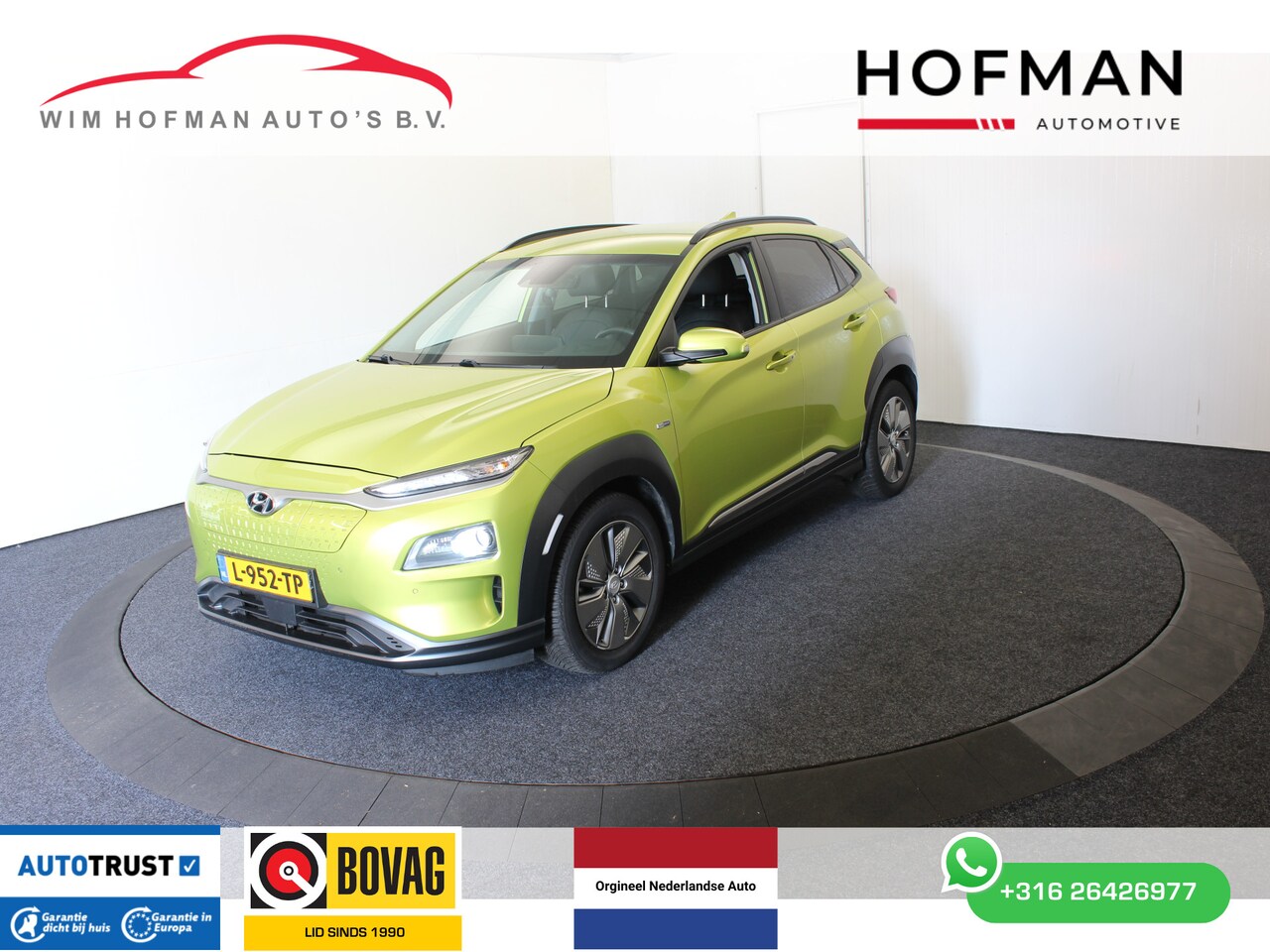 Hyundai Kona Electric - EV Fashion Design 64 kWh Warmtepomp Camera Leder - AutoWereld.nl