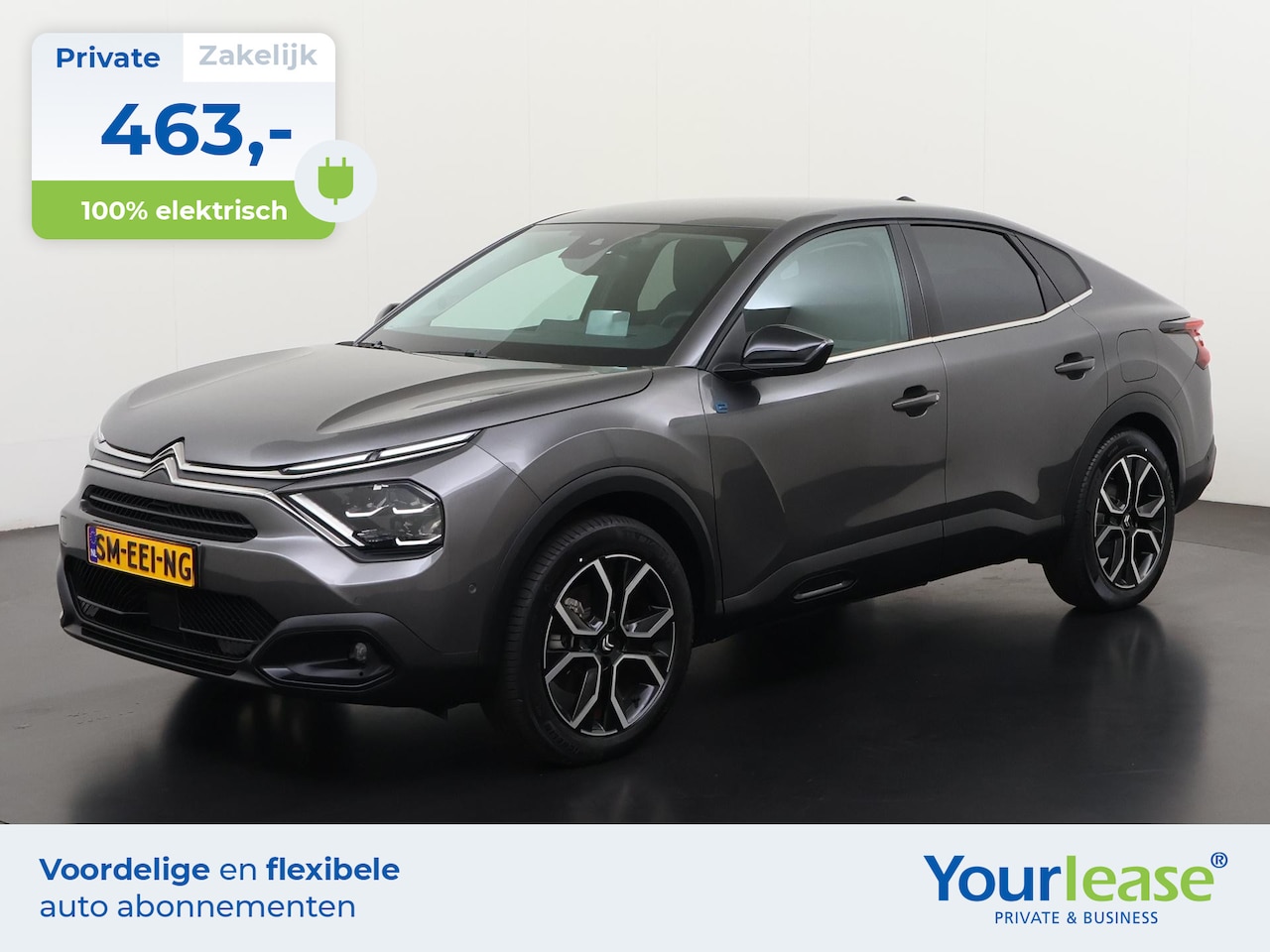 Citroën Ë-C4 X - Ë-C4X Shine 50 kWh | All-in 463,- Private Lease | Direct uit voorraad - AutoWereld.nl
