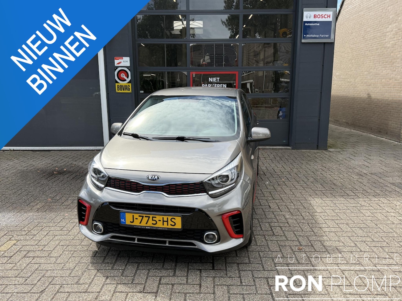 Kia Picanto - 1.0 MPi GT-Line Edition / Airco/ Navigatie/ Cruise/ Apple carplay/ Camera/ LED/ LMV - AutoWereld.nl