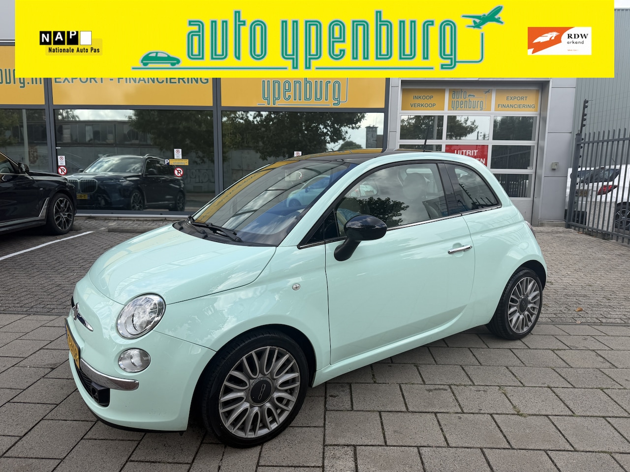 Fiat 500 - 0.9 TwinAir Turbo Cult * Leer * Panoramadak * Climatronic * Navi * - AutoWereld.nl