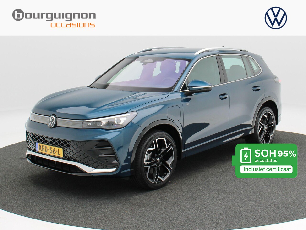 Volkswagen Tiguan - 1.5 eHybrid 272 Pk Automaat R-Line | Trekhaak | Head-up | 360° Camera | Stoel/Stuur Verwar - AutoWereld.nl