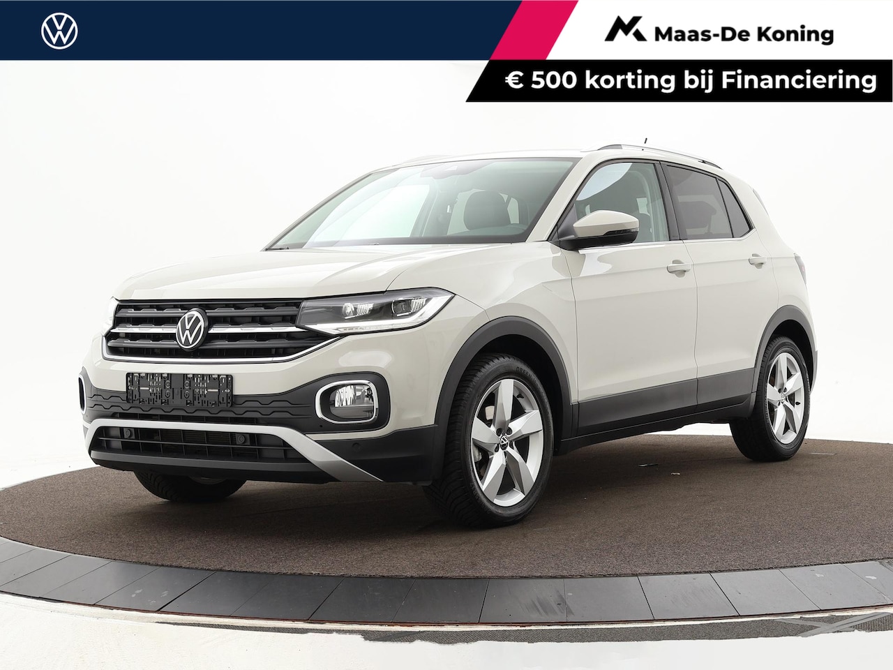 Volkswagen T-Cross - 1.5 TSI 150pk DSG Style · Apple/Android Car Play · Stoelverwarming · LED verlichting - AutoWereld.nl