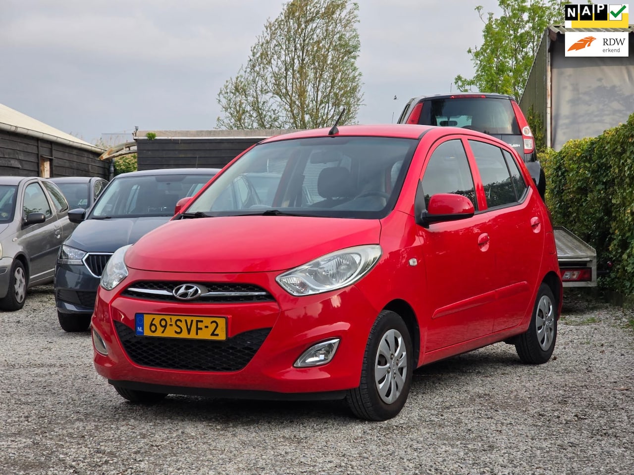 Hyundai i10 - 1.1 i-Drive Cool Airco/AUX/Facelift/Spoiler - AutoWereld.nl