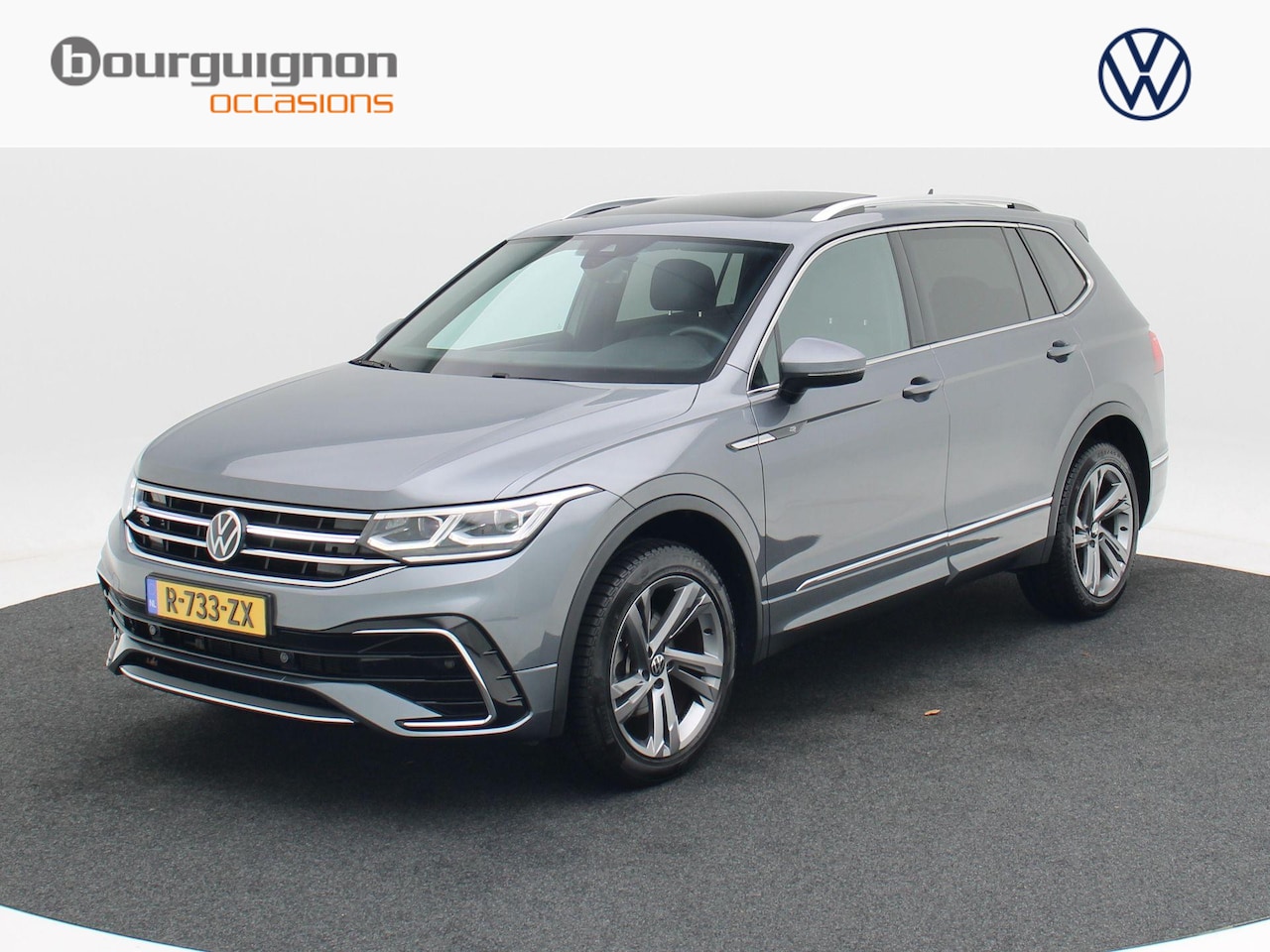 Volkswagen Tiguan Allspace - 1.5 TSi 150 Pk Automaat R-Line Business+ 7 Pers | Panorama Dak | Stoel/Stuur Verwarming | - AutoWereld.nl