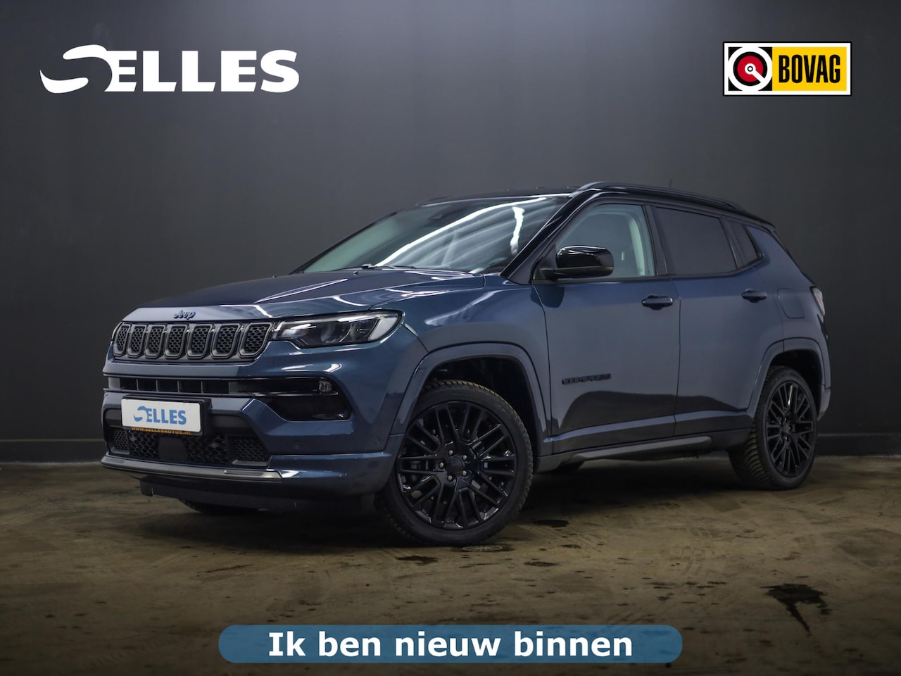 Jeep Compass - 4xe 240 Plug-in Hybrid Electric S | 360 Camera | Lederen Bekleding | Alpine Audio | Electr - AutoWereld.nl